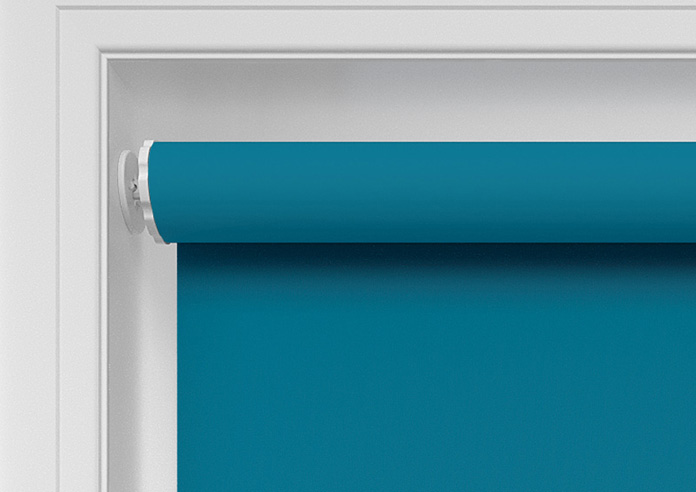 Trinity (FR Blackout), Kingfisher - Twist&Fit Roller Blind - Image 10
